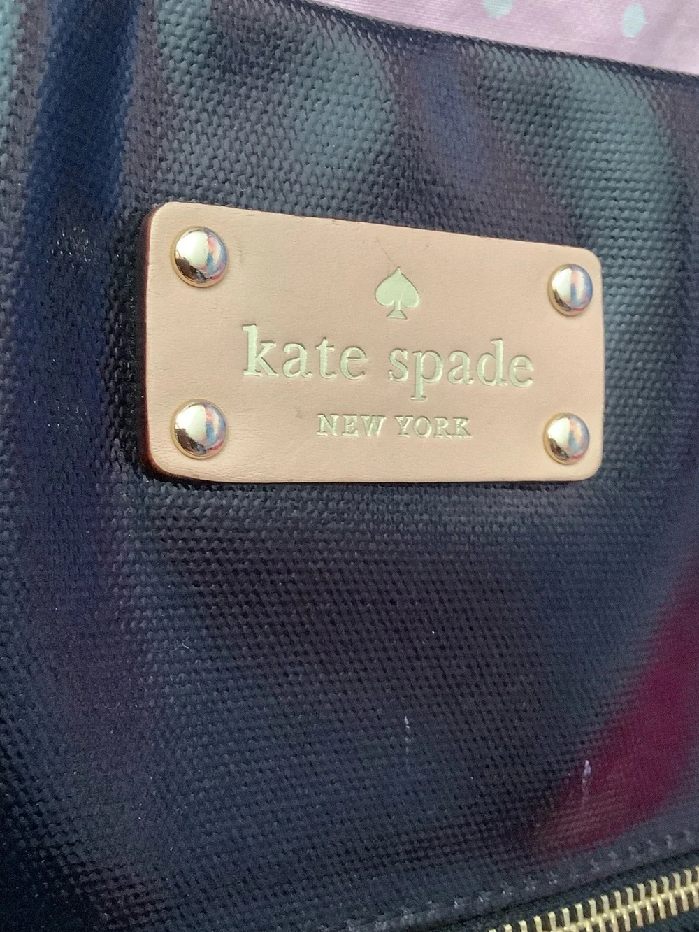 Kate Spade New York Kerryn Fulton Street coated canvas tote bag